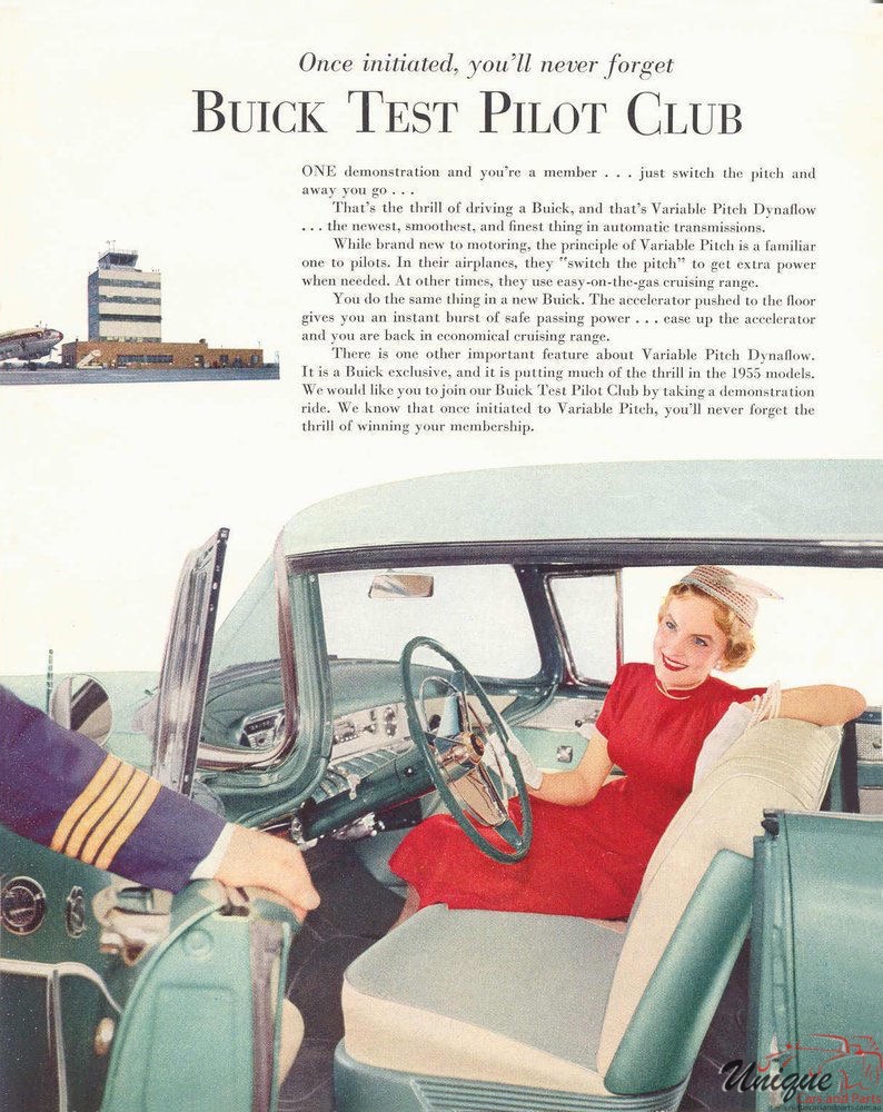 1955 Buick Spring Fashion Festival Brochure Page 3